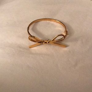 NWOT Kate Spade Gold Bow Bracelet